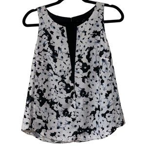 APT. 9 Sleeveless Floral Blouse w/Lining 100% Polyester Women's Size PM (READ)